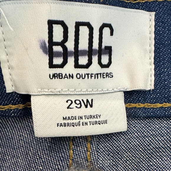 BDG  By Urban Outfitters Jet Twisted Straight Leg Jeans Size 29 - Picture 10 of 16
